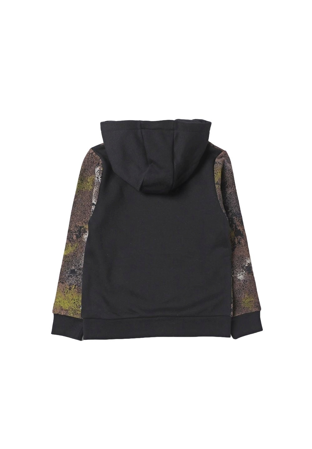 Felpa cappuccio nera per bambino - Primamoda kids
