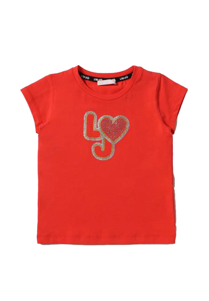 T-shirt corallo per neonata - Primamoda kids