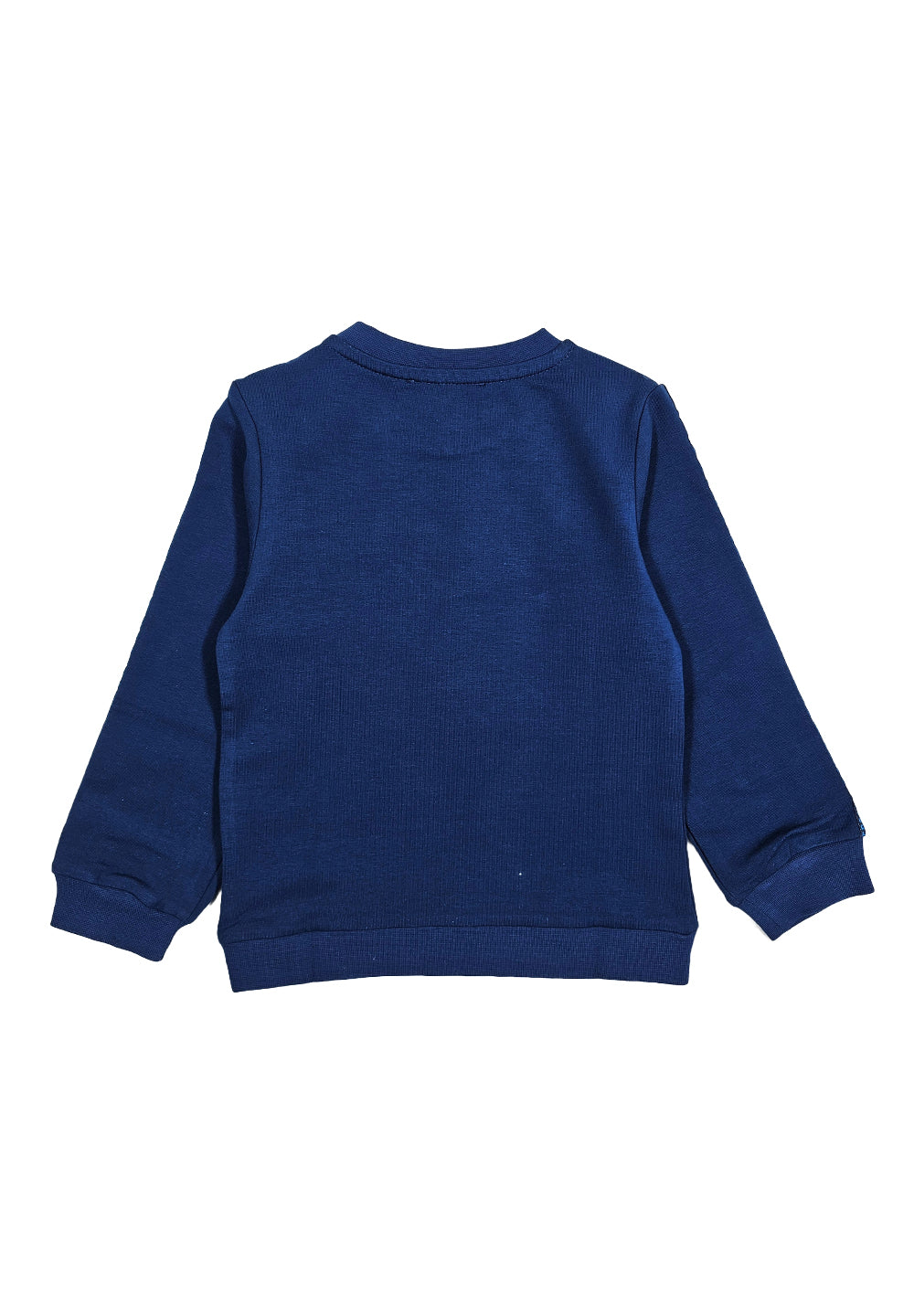 Felpa girocollo blu per neonato - Primamoda kids