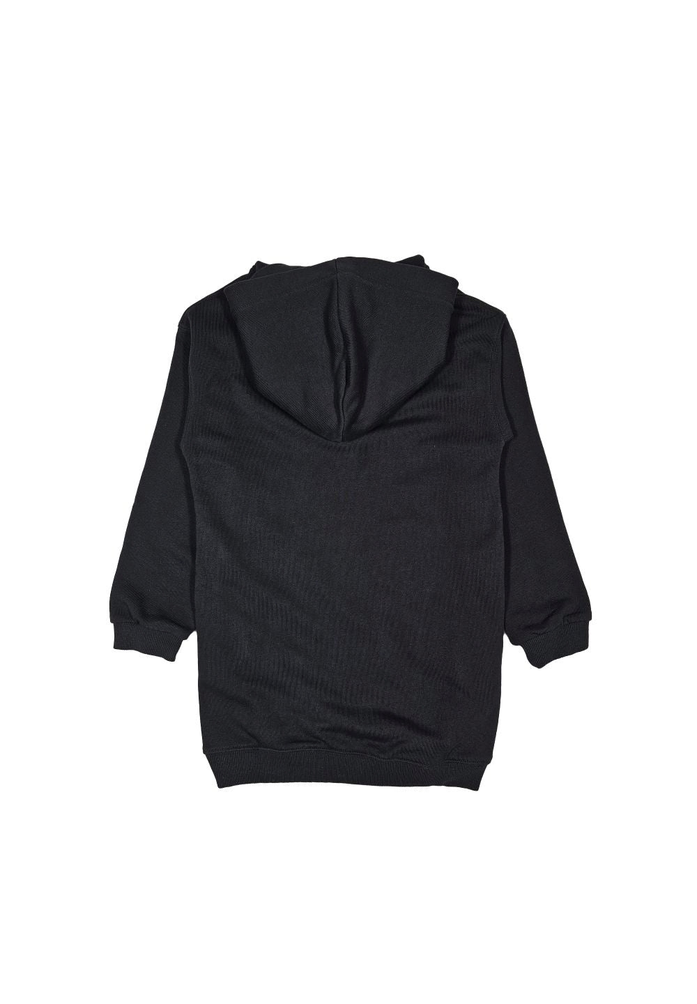 Maxi felpa nera per bambina - Primamoda kids