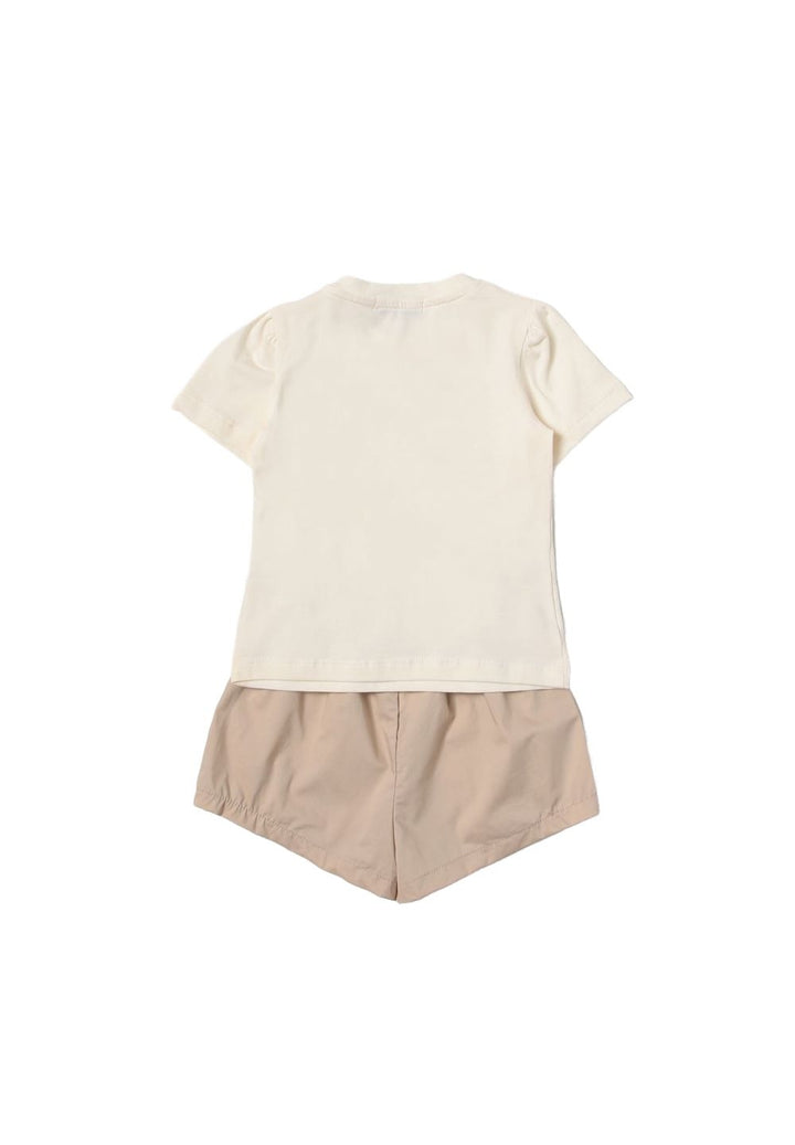 Completo beige per bambina - Primamoda kids