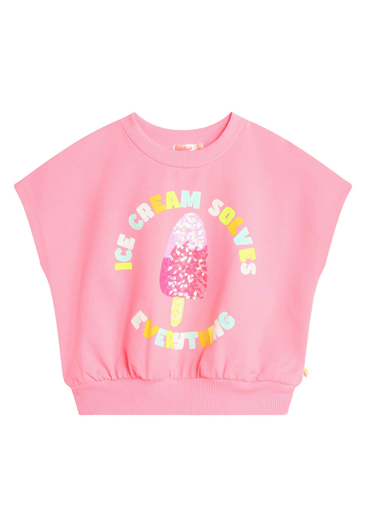 Felpa rosa per bambina - Primamoda kids
