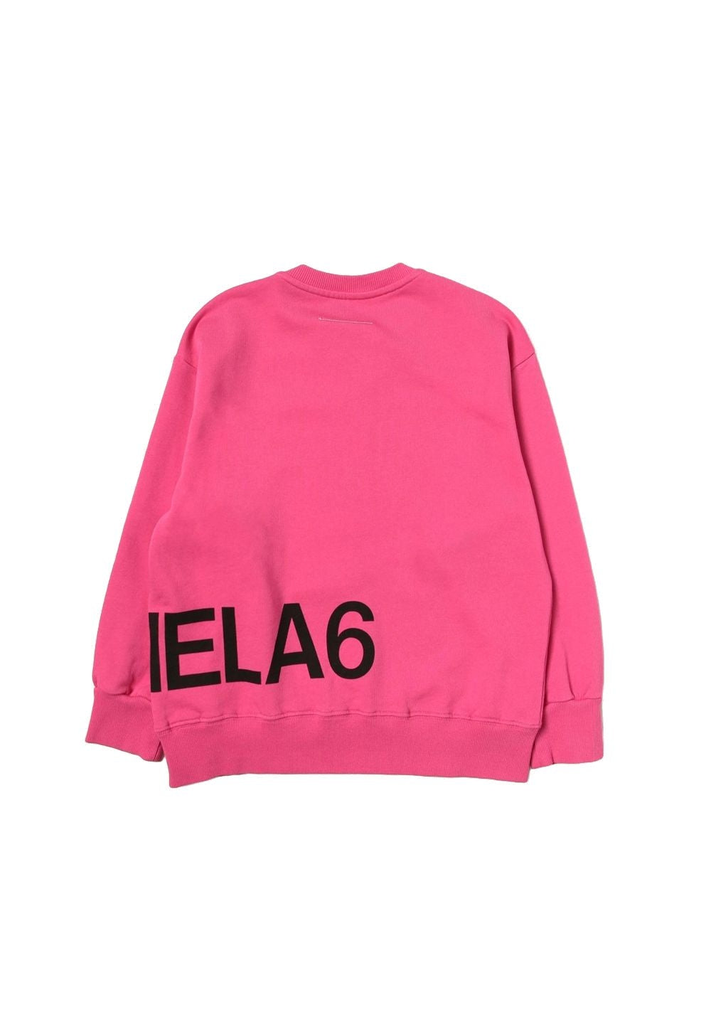 Felpa girocollo fuxia per bambina - Primamoda kids