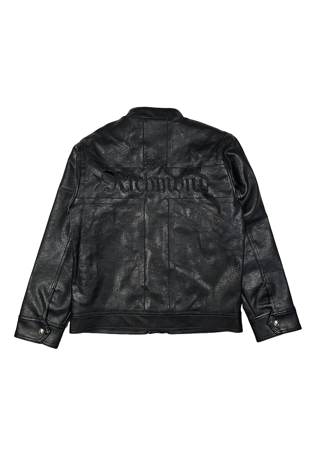 Giubbino ecopelle nero per bambino - Primamoda kids