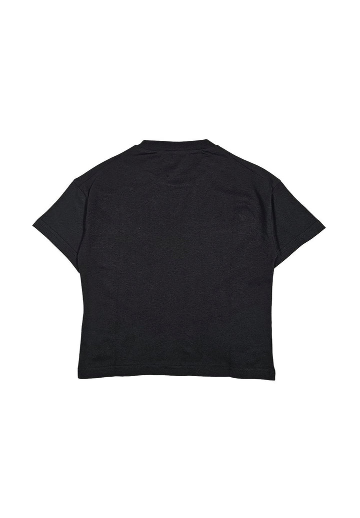 T-shirt nera per bambina - Primamoda kids