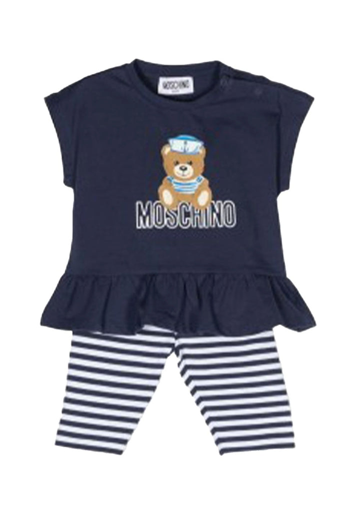 Completo blu per neonata - Primamoda kids