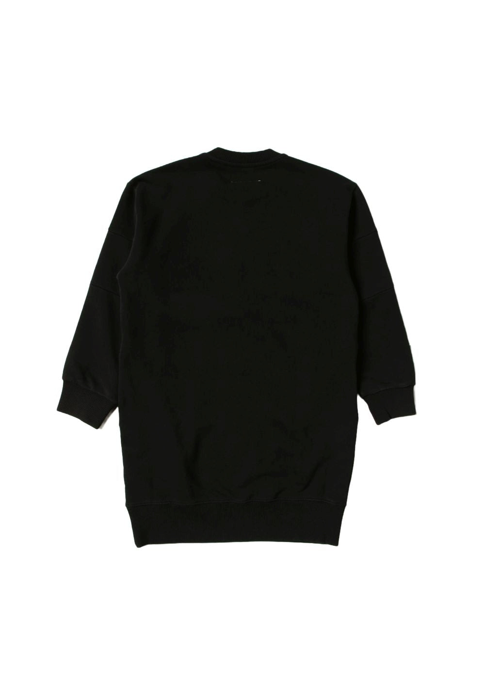 Vestito felpa nero per bambina - Primamoda kids