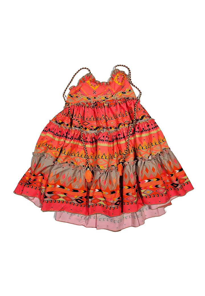 Vestito multicolor per bambina - Primamoda kids