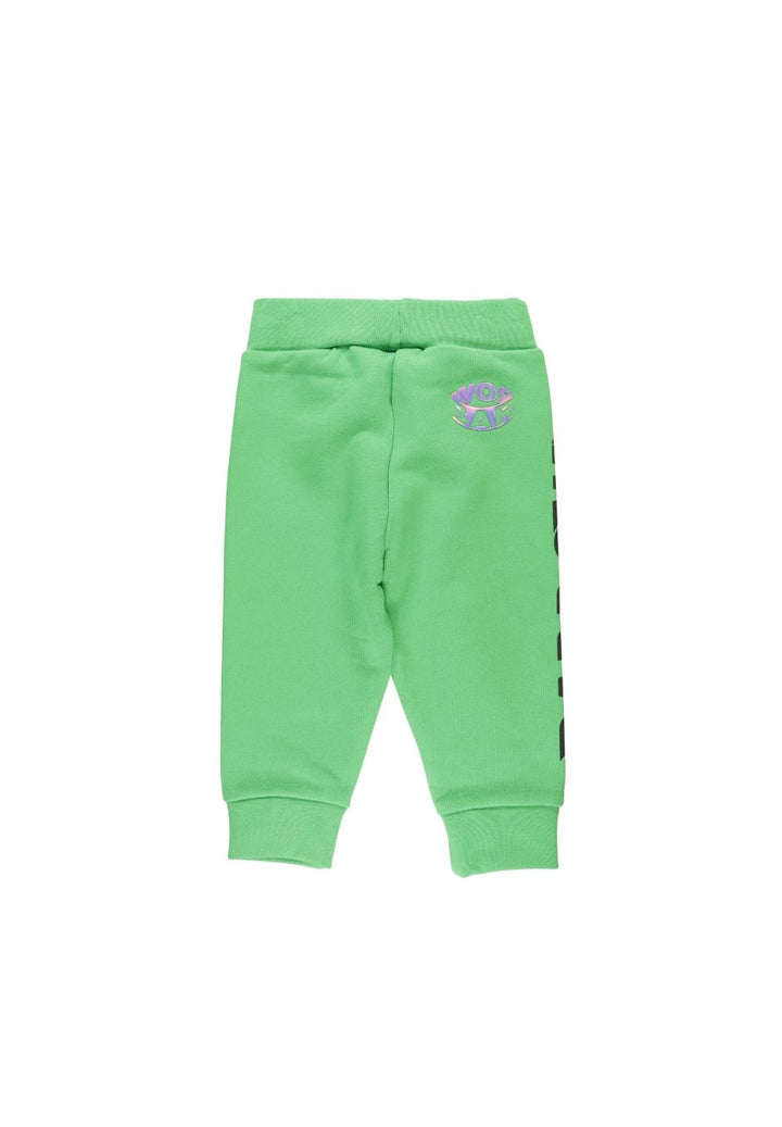 Pantalone felpa verde per bambino - Primamoda kids