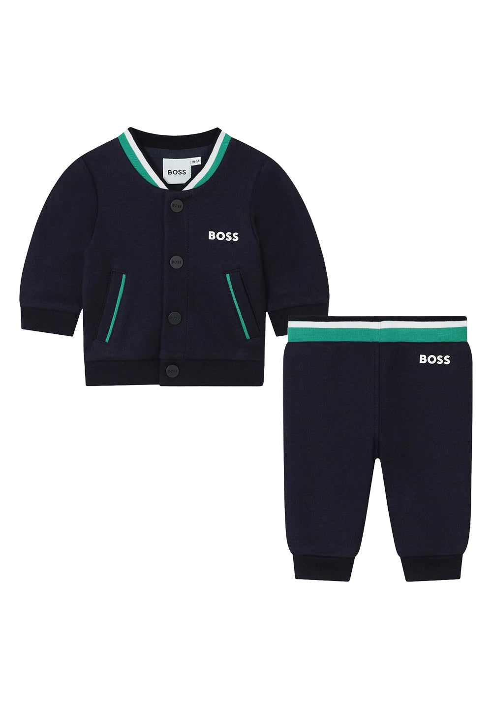 Completo 3 pezzi nero per neonato - Primamoda kids
