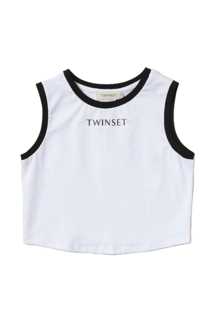 Canotta bianca per bambina - Primamoda kids