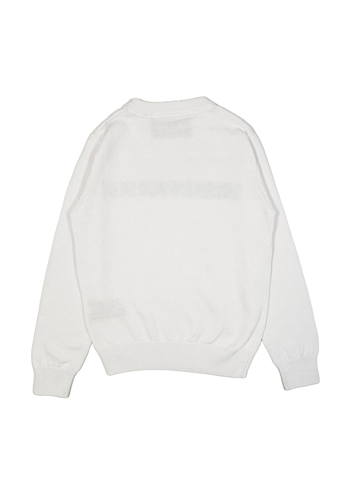 Maglioncino bianco per bambino - Primamoda kids