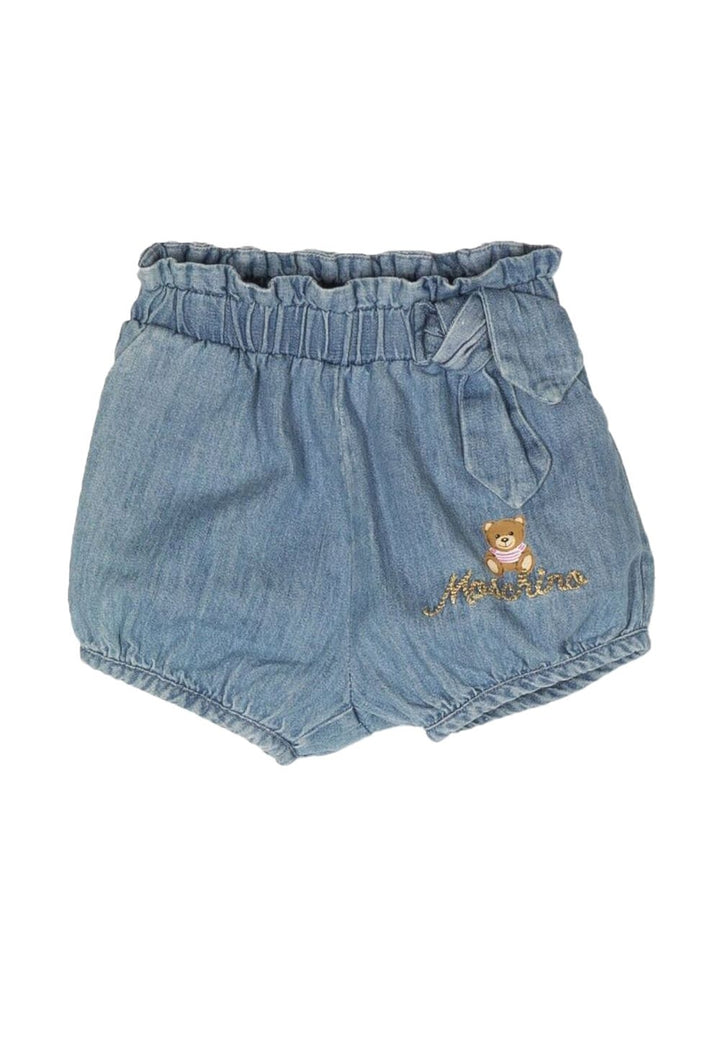 Short blu denim per bambina - Primamoda kids
