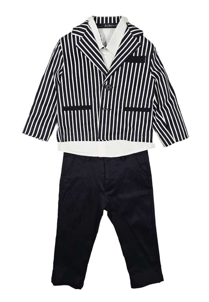 Completo abito blu per bambino - Primamoda kids