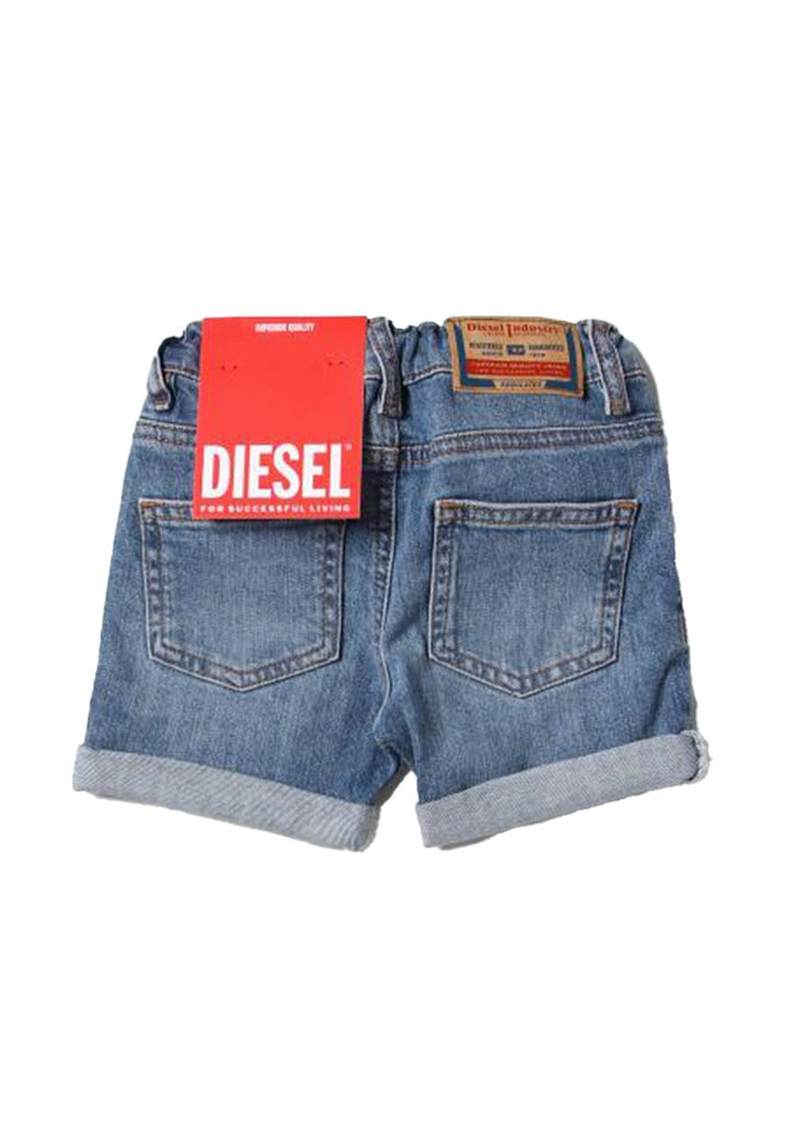 Short blu denim per neonata - Primamoda kids
