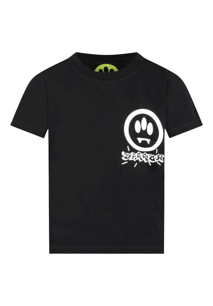 T-shirt nera per bambino - Primamoda kids