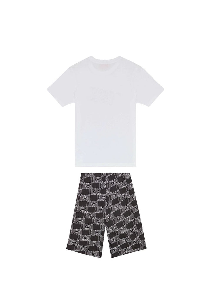 Completo bianco-nero per bambino - Primamoda kids