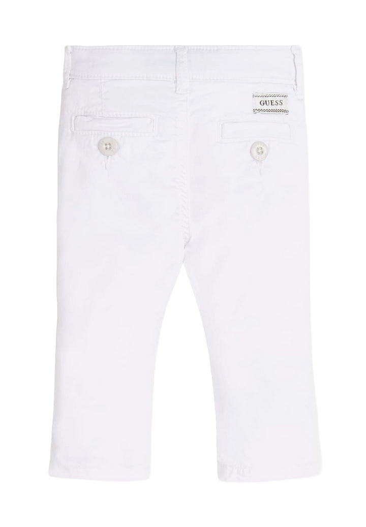 Pantalone bianco per neonato - Primamoda kids