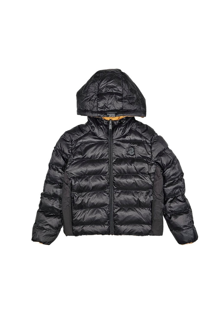Giubbotto reversibile cammello-nero per bambino - Primamoda kids