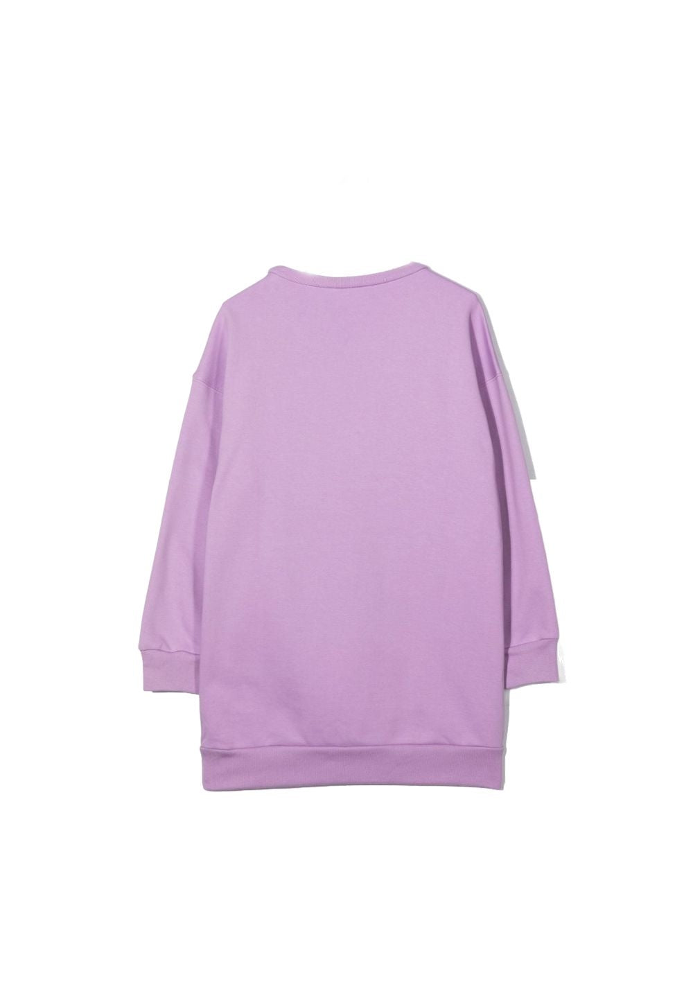 Vestito felpa lilla per bambina - Primamoda kids