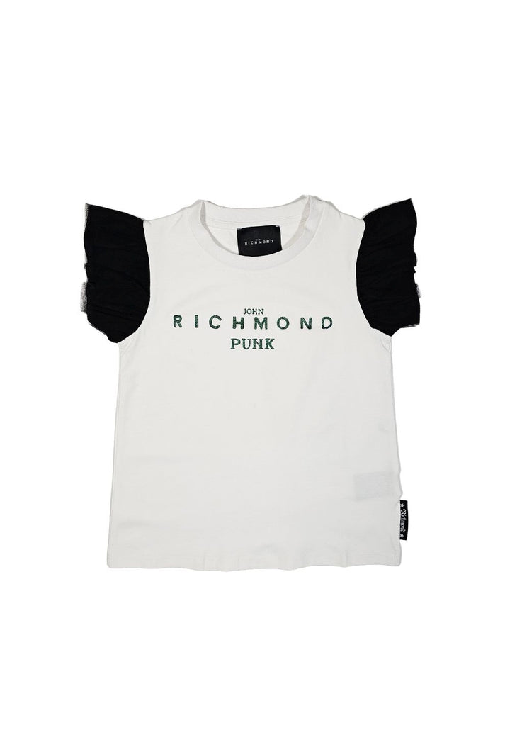 T-shirt bianca per bambina - Primamoda kids