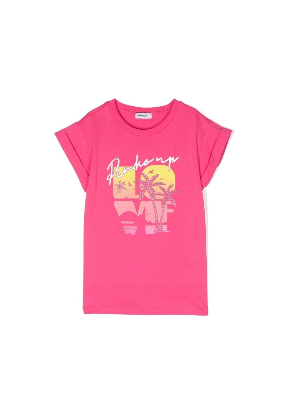 T-shirt fuxia per bambina - Primamoda kids