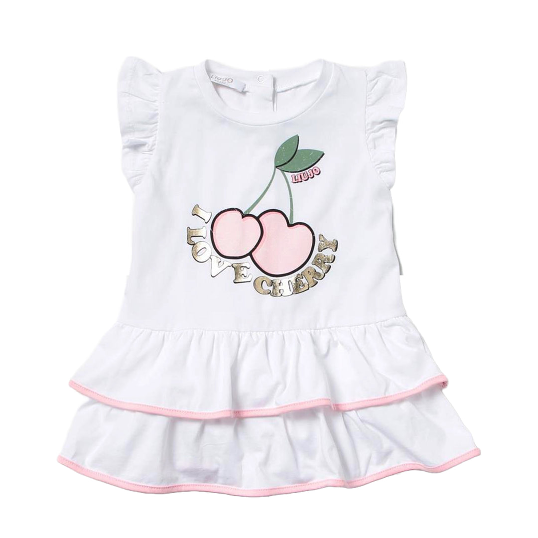 Vestito bianco per neonata - Primamoda kids