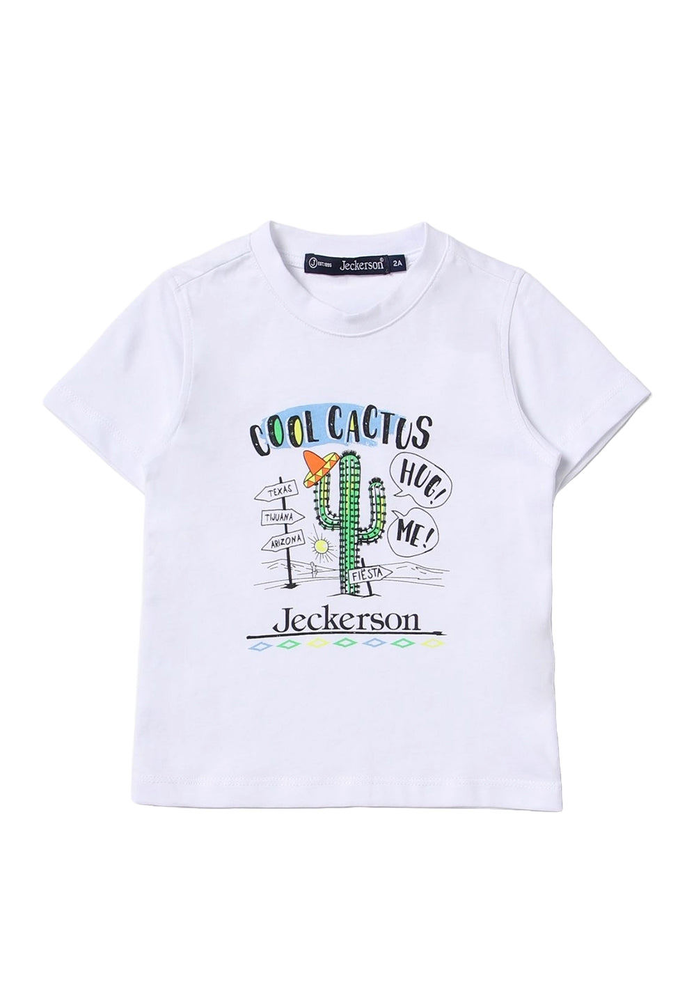 T-shirt bianca per bambino - Primamoda kids