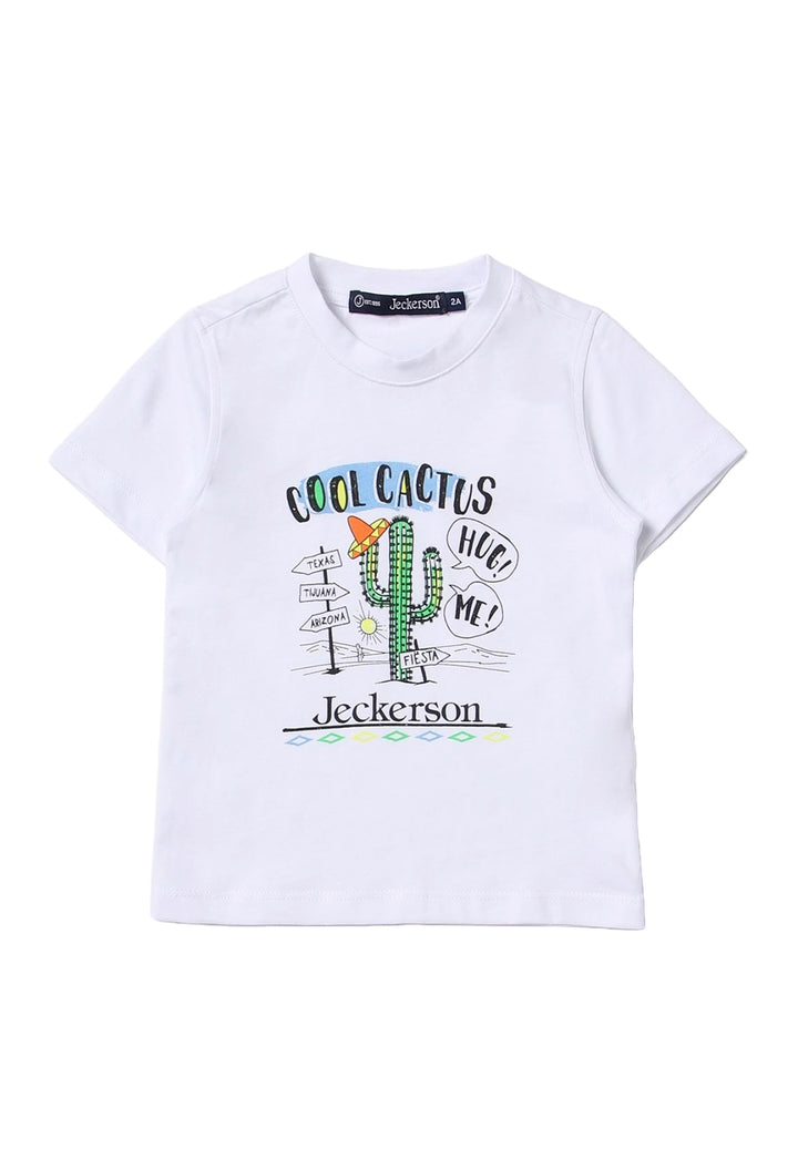 T-shirt bianca per bambino - Primamoda kids