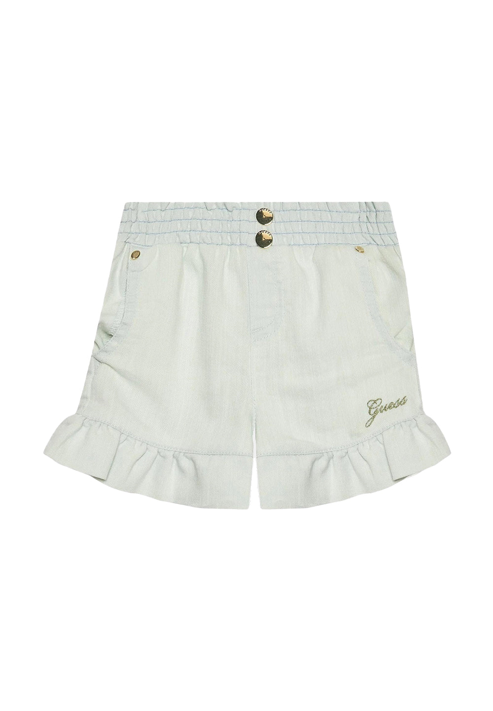 Short celste per bambina - Primamoda kids