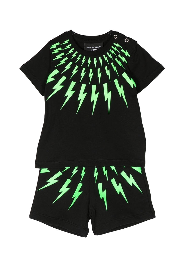 Completo nero per neonato - Primamoda kids