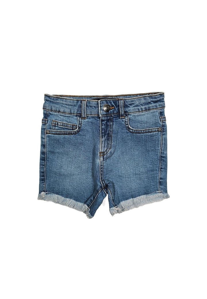 Short blu denim per bambina - Primamoda kids