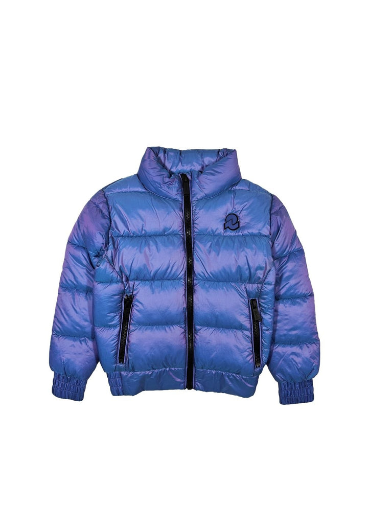 Giubbotto viola cangiante per bambina - Primamoda kids