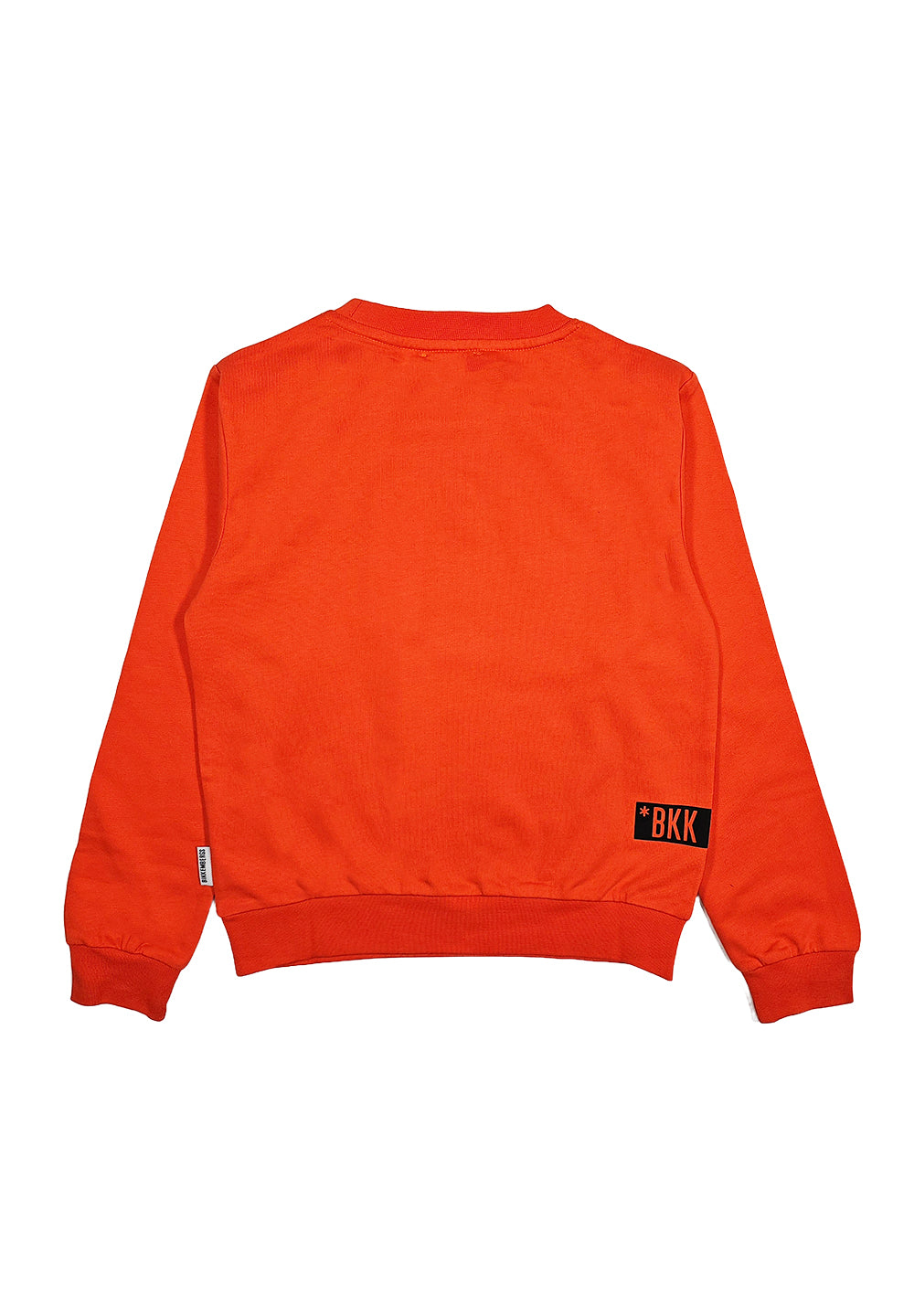 Felpa girocollo arancione per bambino - Primamoda kids