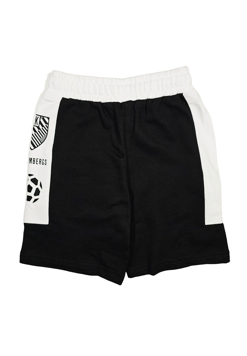 Bermuda felpa nero per bambino - Primamoda kids