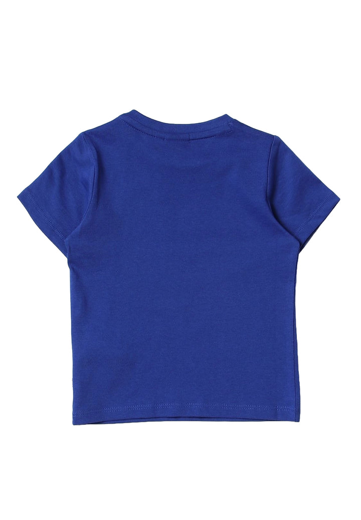 T-shirt blu royal per neonato - Primamoda kids