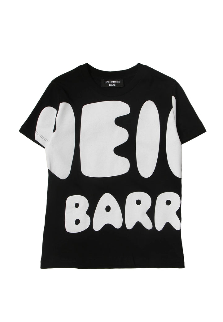 T-shirt nera per bambino - Primamoda kids