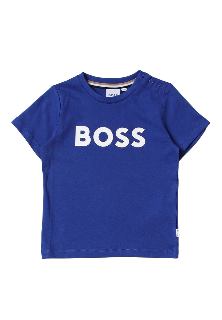 T-shirt blu royal per neonato - Primamoda kids