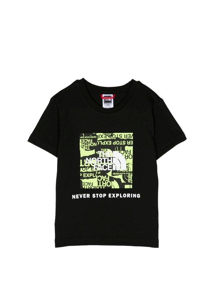 T-shirt nera per bambino - Primamoda kids