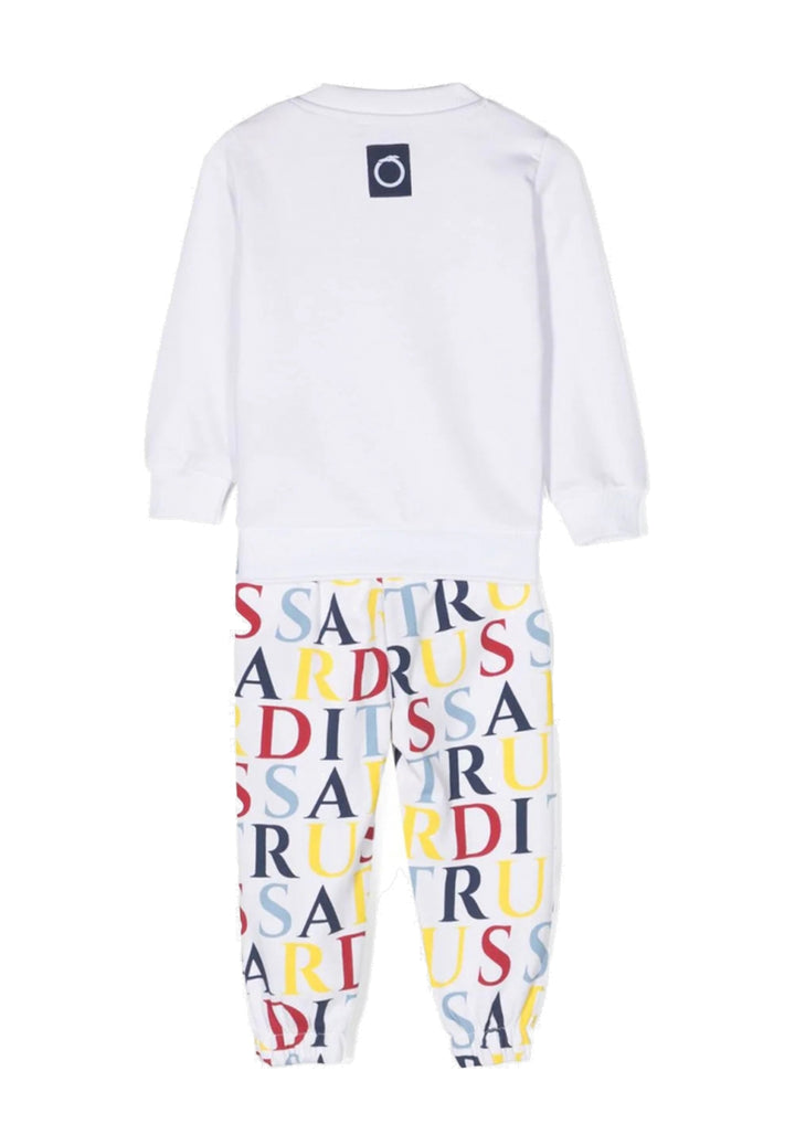 Completo felpa bianco per bambino - Primamoda kids