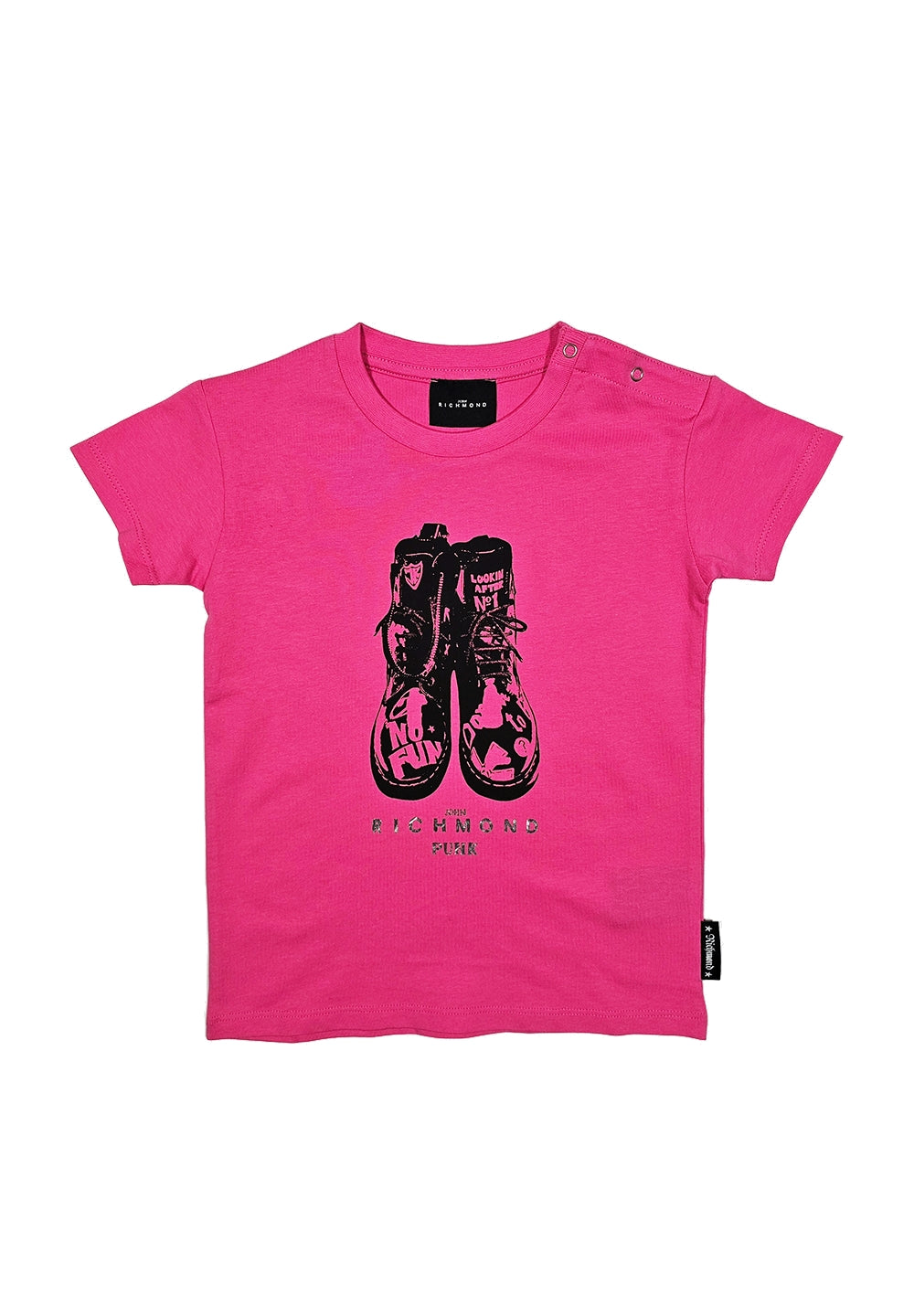T-shirt fuxia per neonata - Primamoda kids