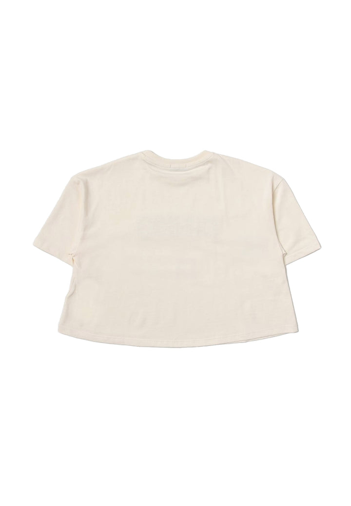 T-shirt panna per bambina - Primamoda kids