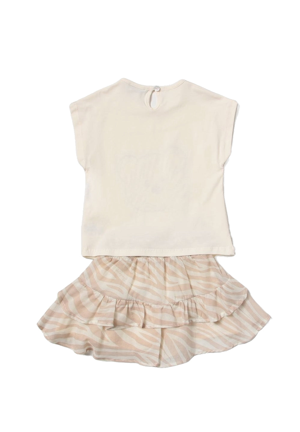 Completo beige per neonata - Primamoda kids