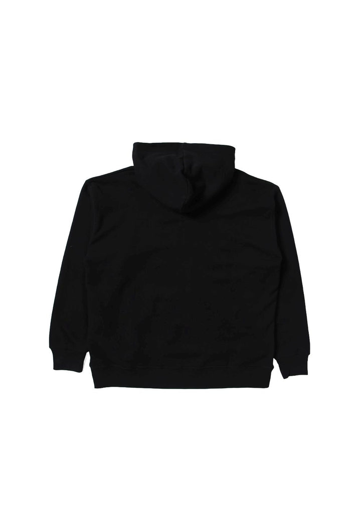 Felpa cappuccio nera per bambino - Primamoda kids