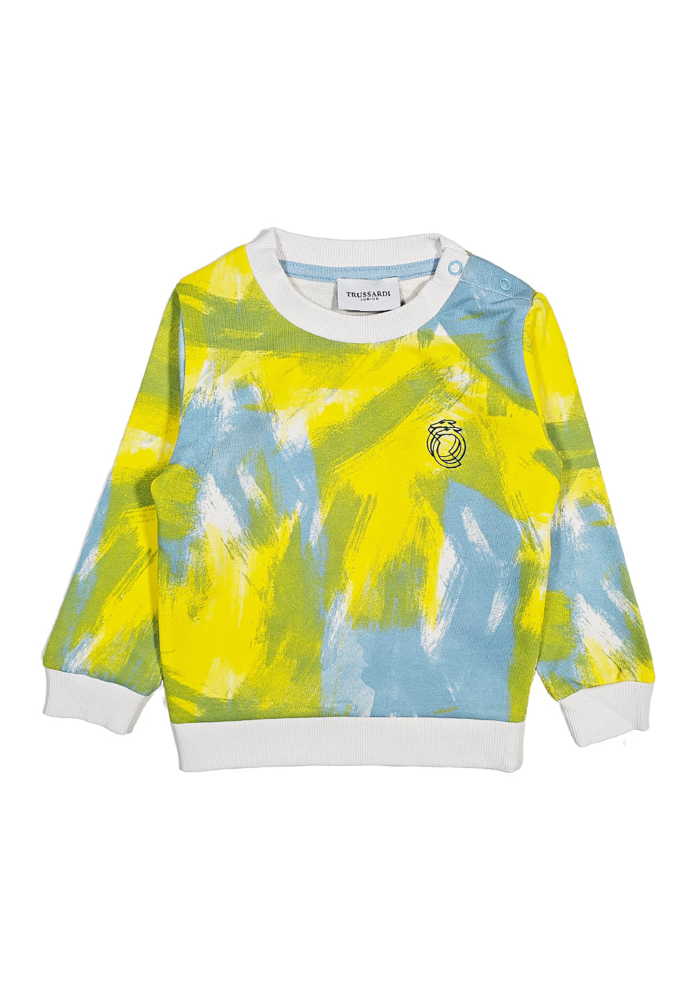 Felpa girocollo multicolor per neonato - Primamoda kids